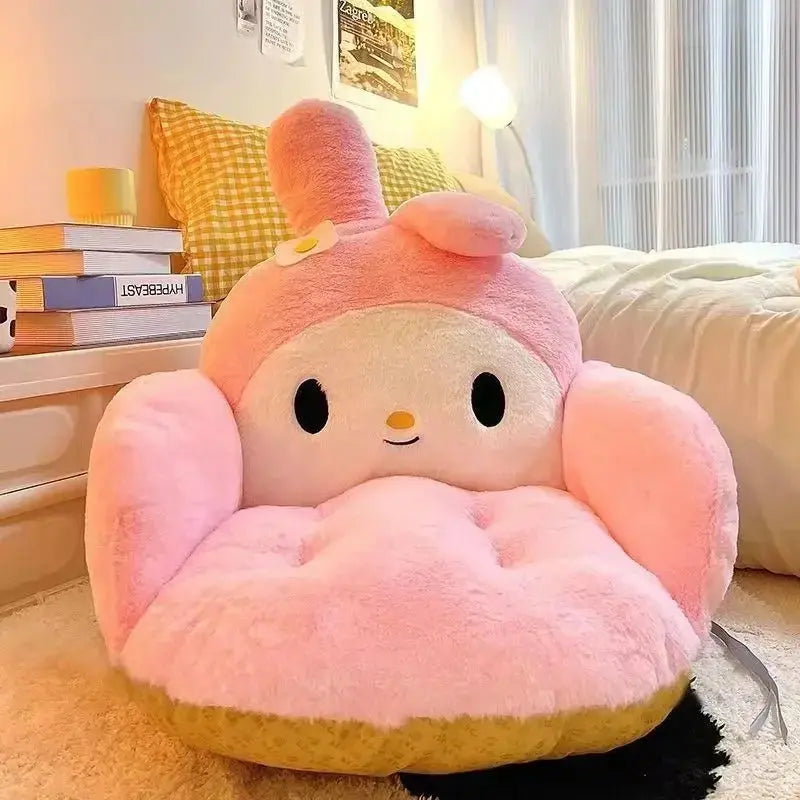 Big Size Cute Cinnamoroll & Kuromi Plush Cushion for Chair - TARHUS