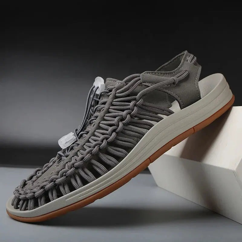 Kairo | Flex-Knit Sport Sandals – Braided Cord Design with Cushioned Sole TARHUS Men Shoes
