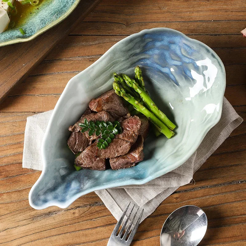 Marée Oyster Shell Bowls – Handcrafted Decorative Coastal Trinket Dishes TARHUS Kitchen Accessories