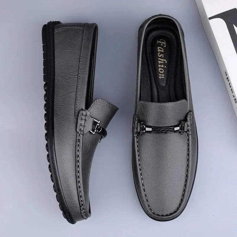 Vecchia | Leather Loafers – Classic Sophistication with Modern Detail TARHUS