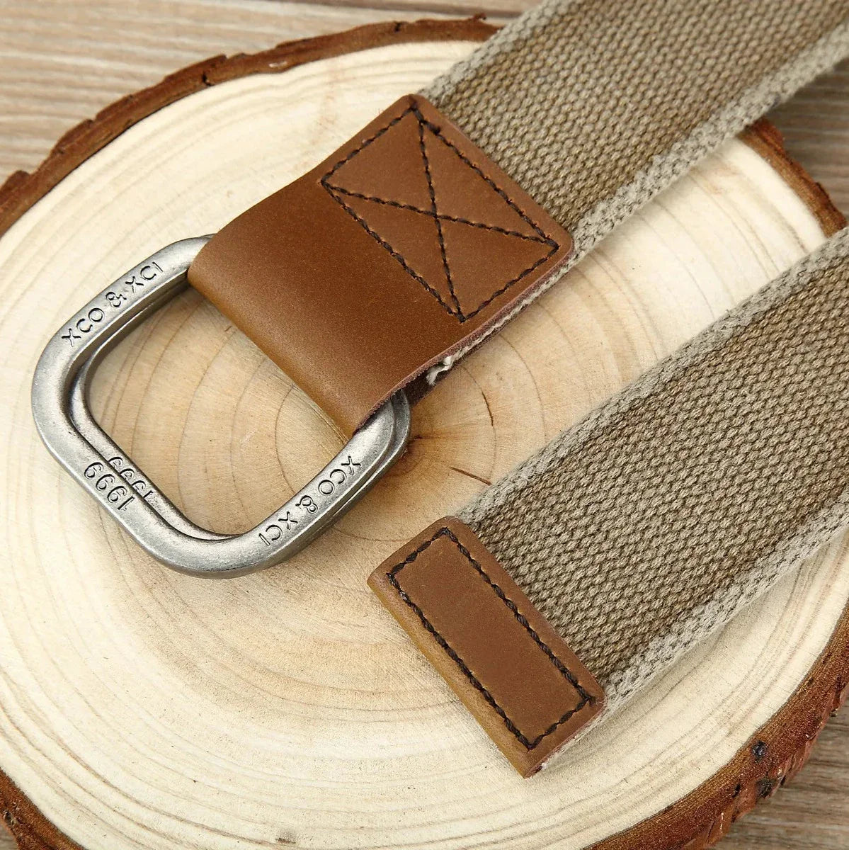 Men’s Katana Belt | Japanese Style – Canvas & Leather Casual Belt TARHUS Men's Apparel