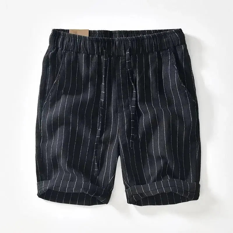 Isolano - Cotton Linen Shorts - TARHUS