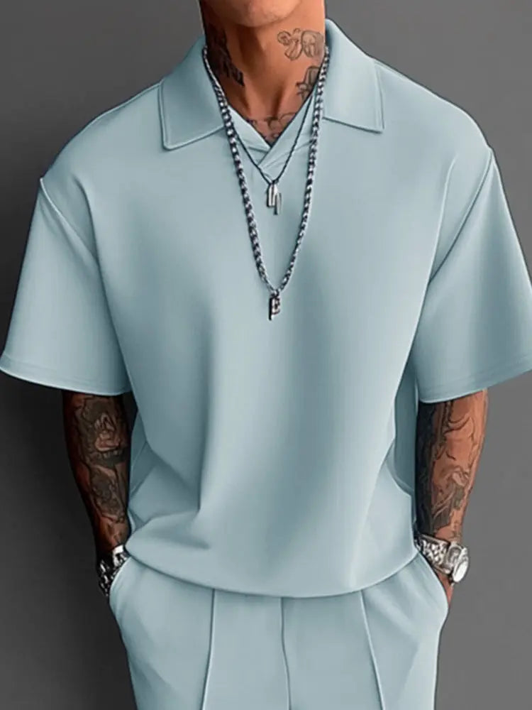 Kawaii Men’s Summer 2-Piece Set - TARHUS