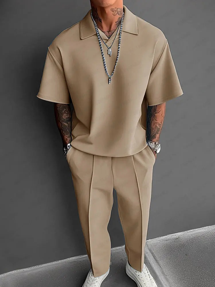 Kawaii Men’s Summer 2-Piece Set - TARHUS