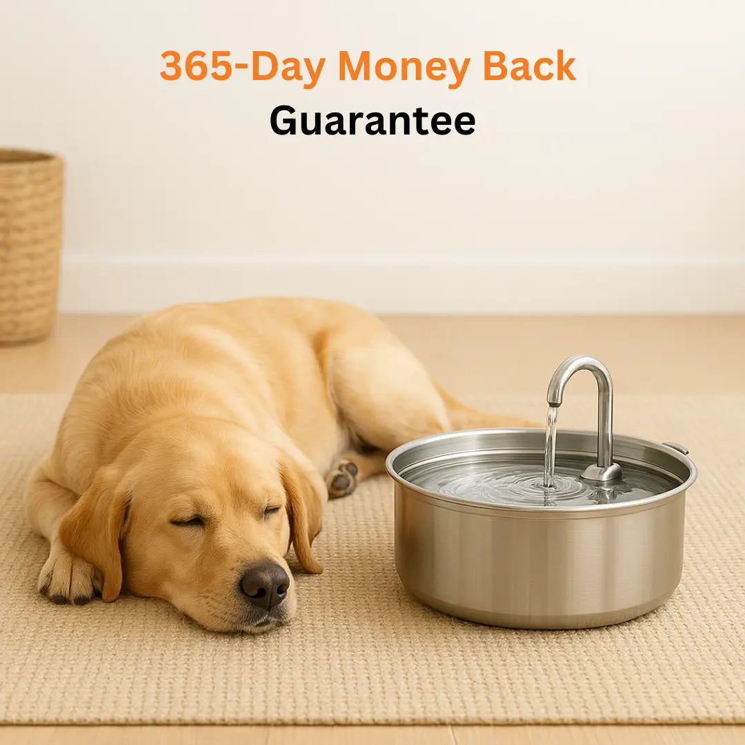 The Doggy Fountain™ – Stainless Steel Pet Water Fountain TARHUS Pets