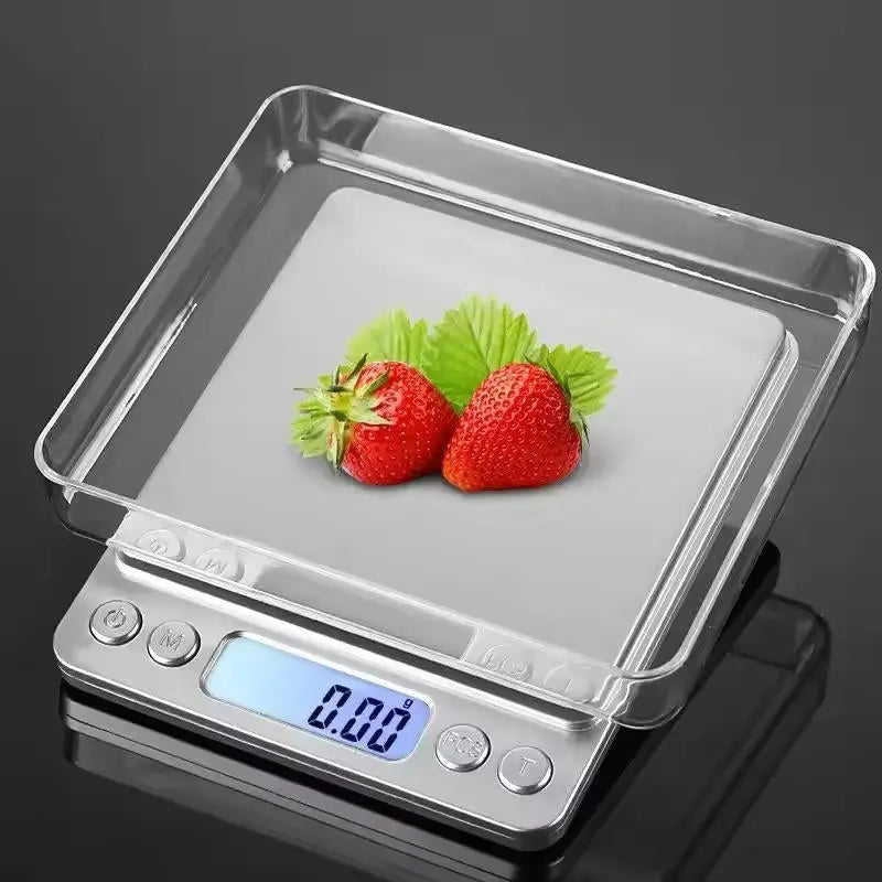 Digital Kitchen Food Scale – Precision Grams & Ounces, LCD Display, Stainless Steel Platform - TARHUS