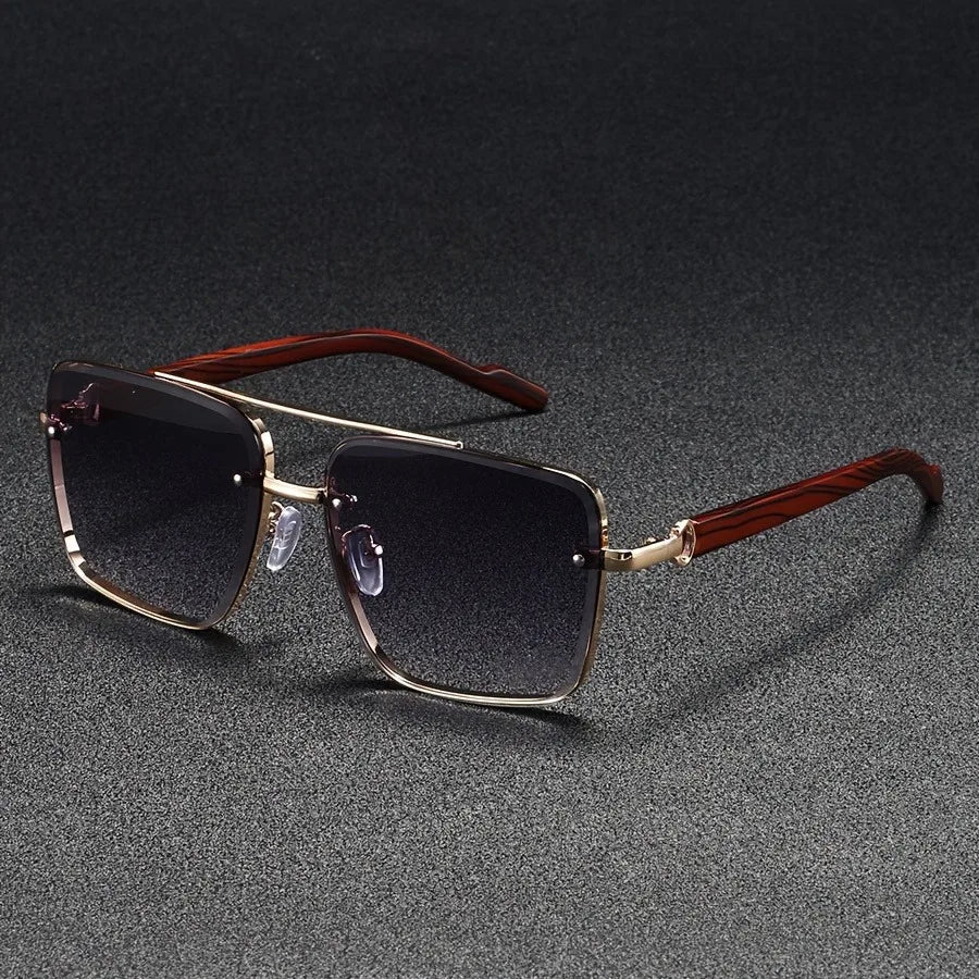 Cavaro | Shades – Vintage Metal Frame Sunglasses with UV Protection TARHUS Sunglasses