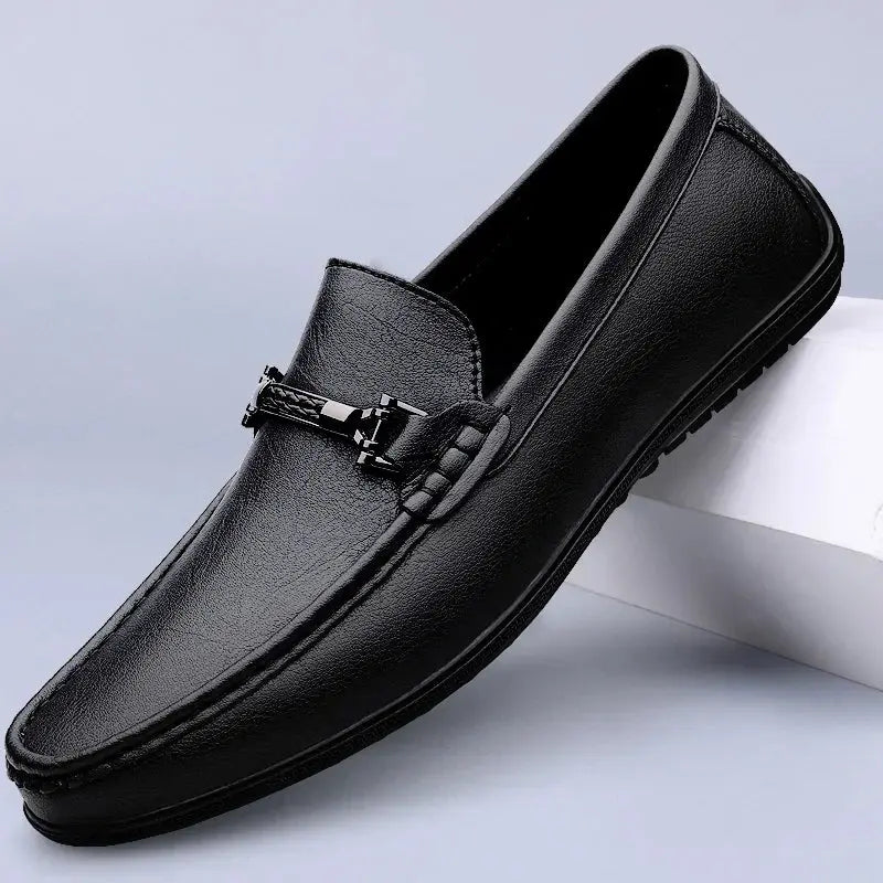 Vecchia | Leather Loafers – Classic Sophistication with Modern Detail TARHUS