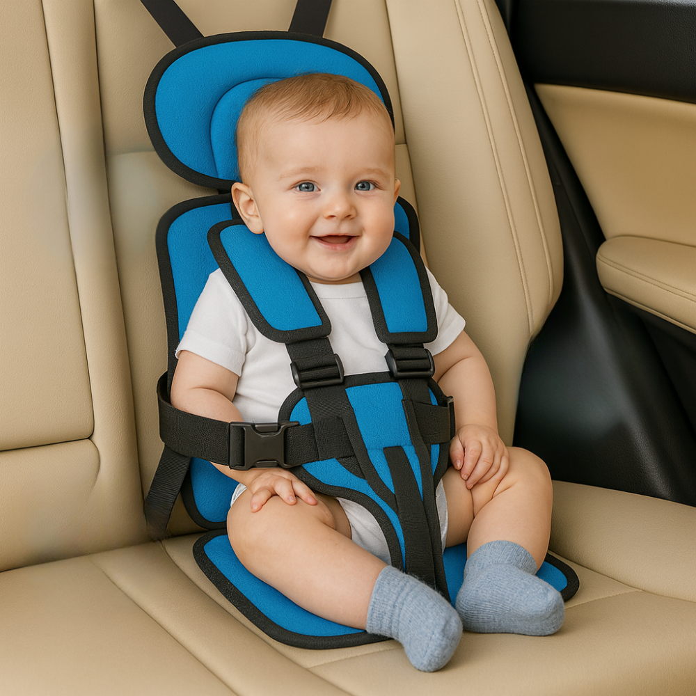 Booster Seat Safety Harness Padded Travel Car Seat Portable TARHUS Child Car Seat