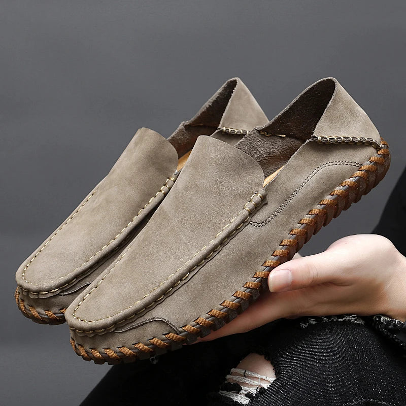 Bennett | Leather Loafers – Handmade Slip-On Shoes with Cushioned Comfort TARHUS Mens shoes
