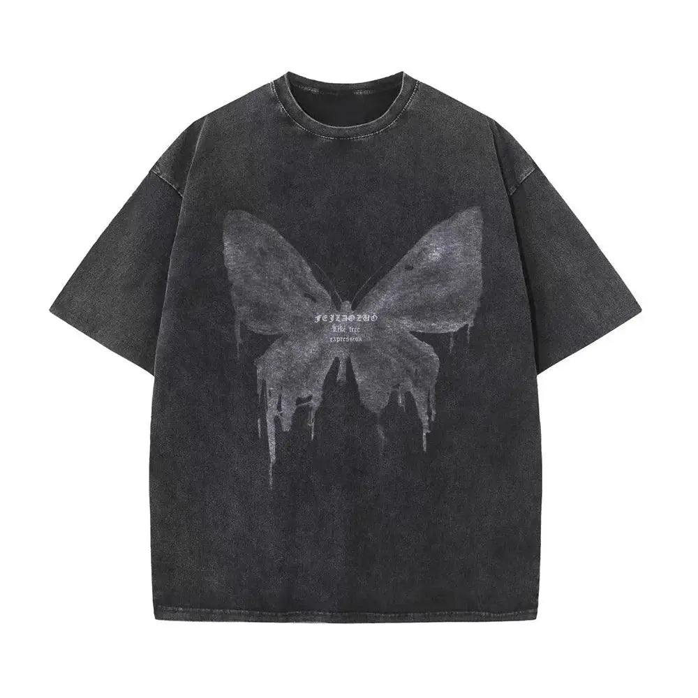 Maripo - Cotton Butterfly T-shirt - TARHUS