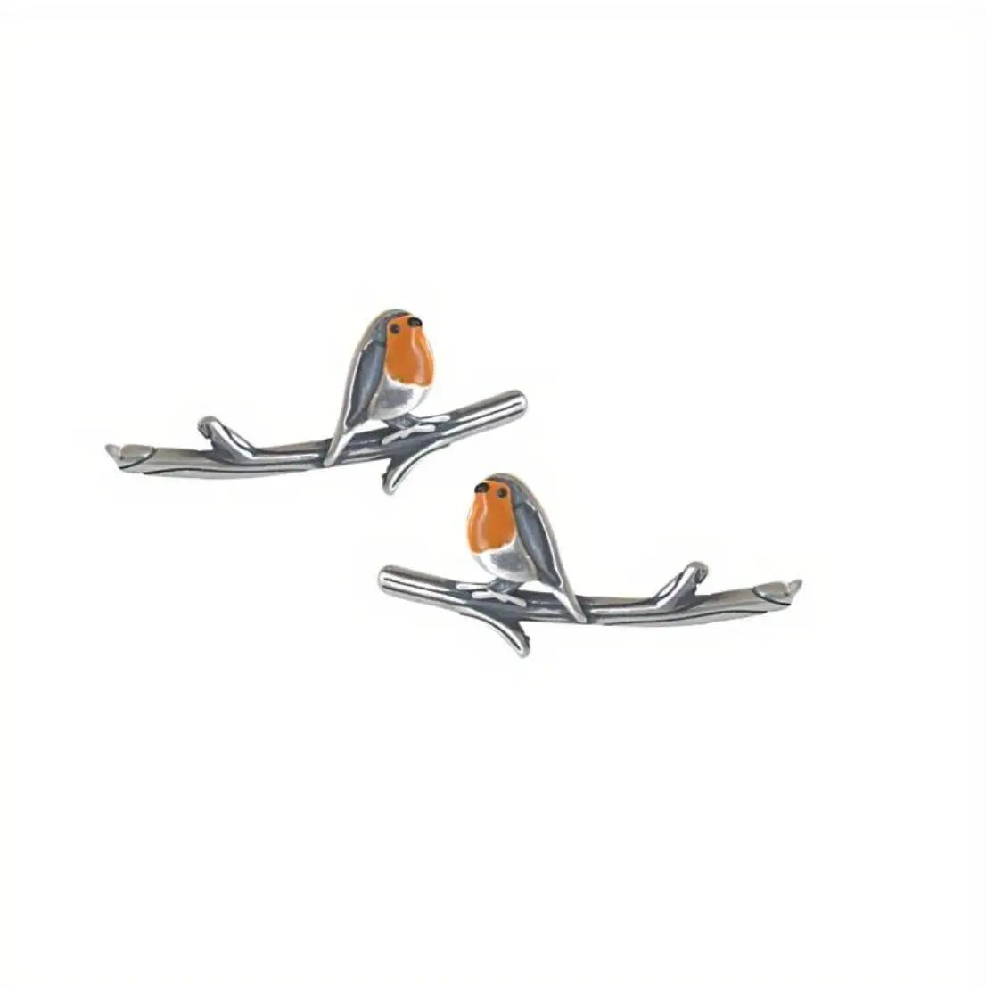 Skyglimmer | Bird Earrings In Stained Glass - TARHUS