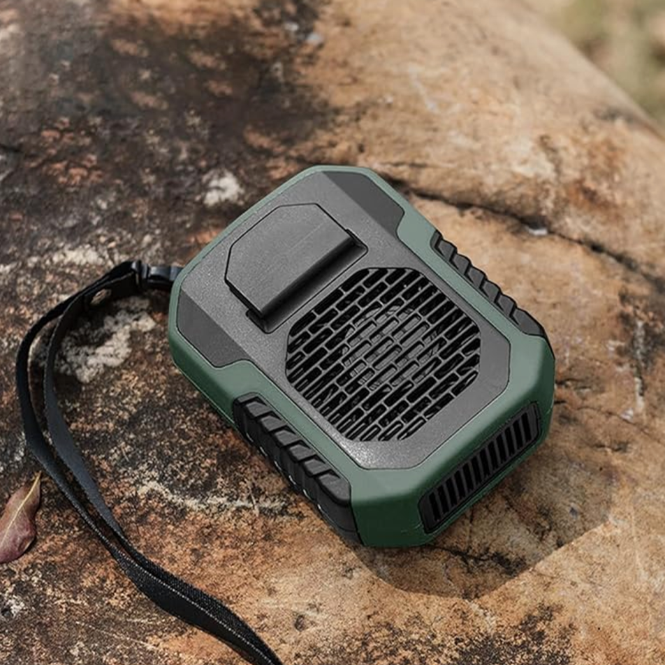 BreezeMate Portable Waist Fan | Hands-Free Cooling for Work & Outdoors TARHUS Portable Waist Fan