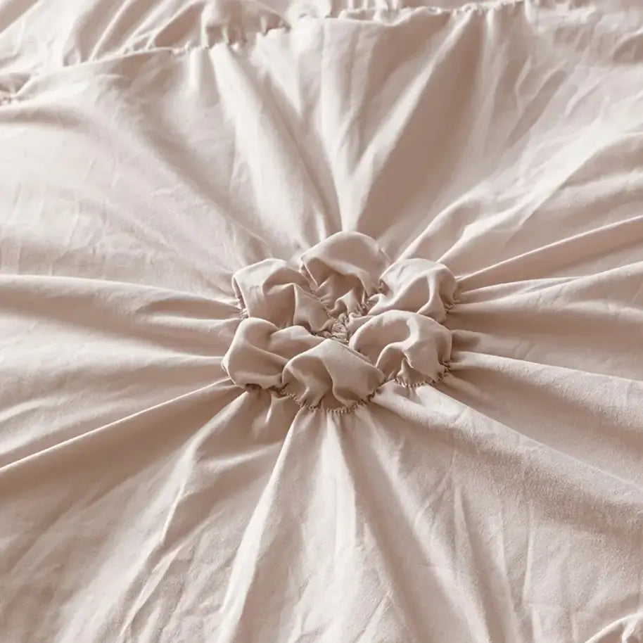 FLOWER RUFFLE | Premium Doona Cover Set - TARHUS