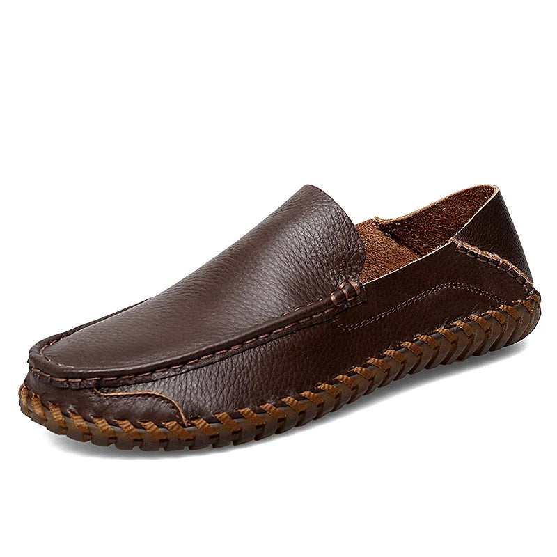 Bennett | Leather Loafers – Handmade Slip-On Shoes with Cushioned Comfort TARHUS Mens shoes