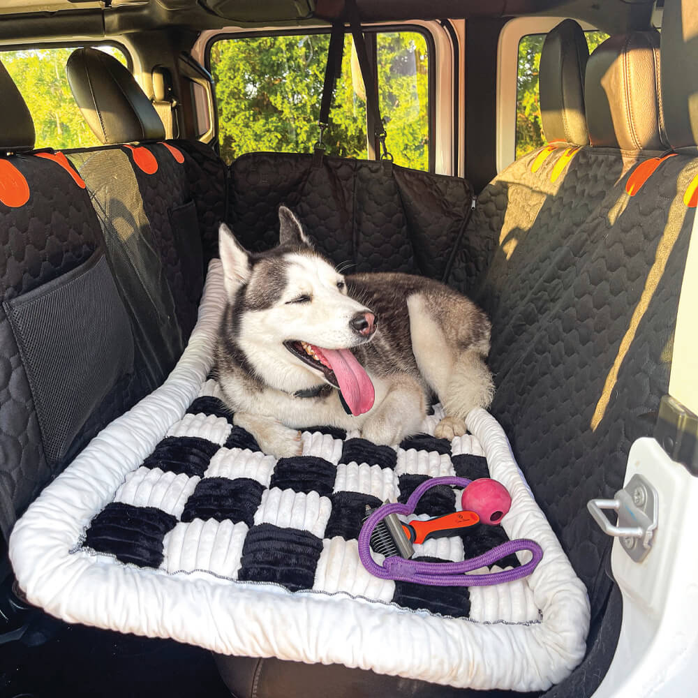 Luxe Dog Bed | For The RuffRover – Comfort, Space & Safety for Every Adventure TARHUS Pets