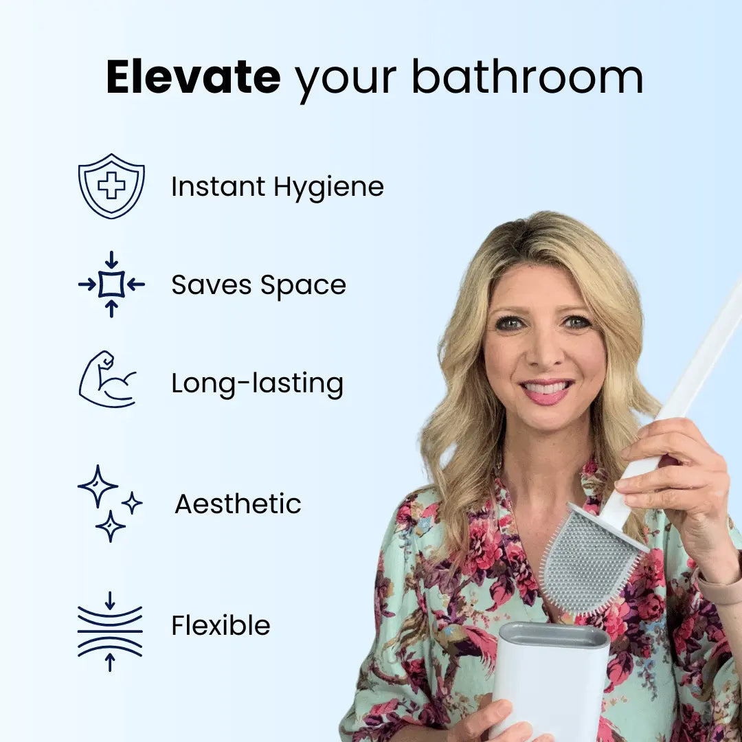 Cleanako Silicone Toilet Brush - TARHUS