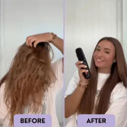 Portable Hair Straightener Brush - TARHUS