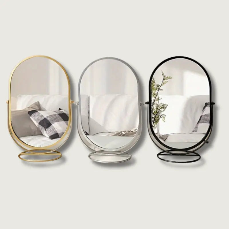 LumaSpin - Portable Rotating Makeup Mirror - TARHUS