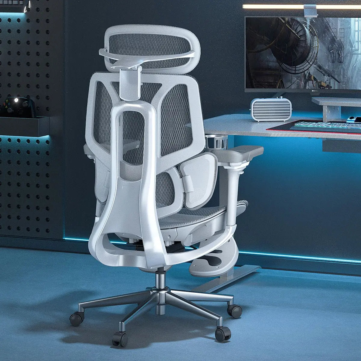 Pro Ergonomic Chair with Footrest - TARHUS