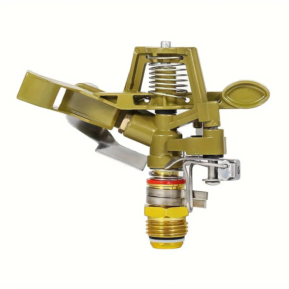 AquaFlow | Zinc Alloy 360° Rotating Lawn Sprinkler with Adjustable Nozzle TARHUS Garden