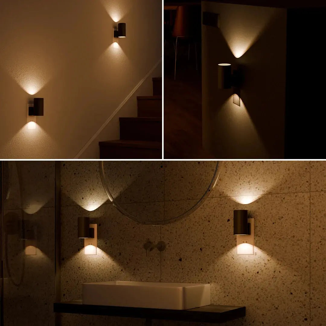 LumiGlow - Dimmable Night Light Plug in - TARHUS