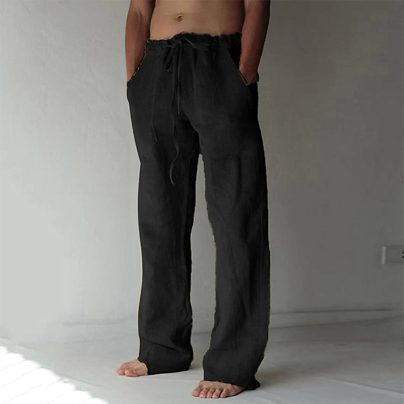 Wilhelm | Men’s Linen Pants – Casual Summer Trousers with Breathable Comfort TARHUS Pants