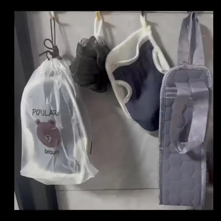 3-in-1 Exfoliating Shower Kit – Back Scrubber, Body Glove & Shower Pouf - TARHUS