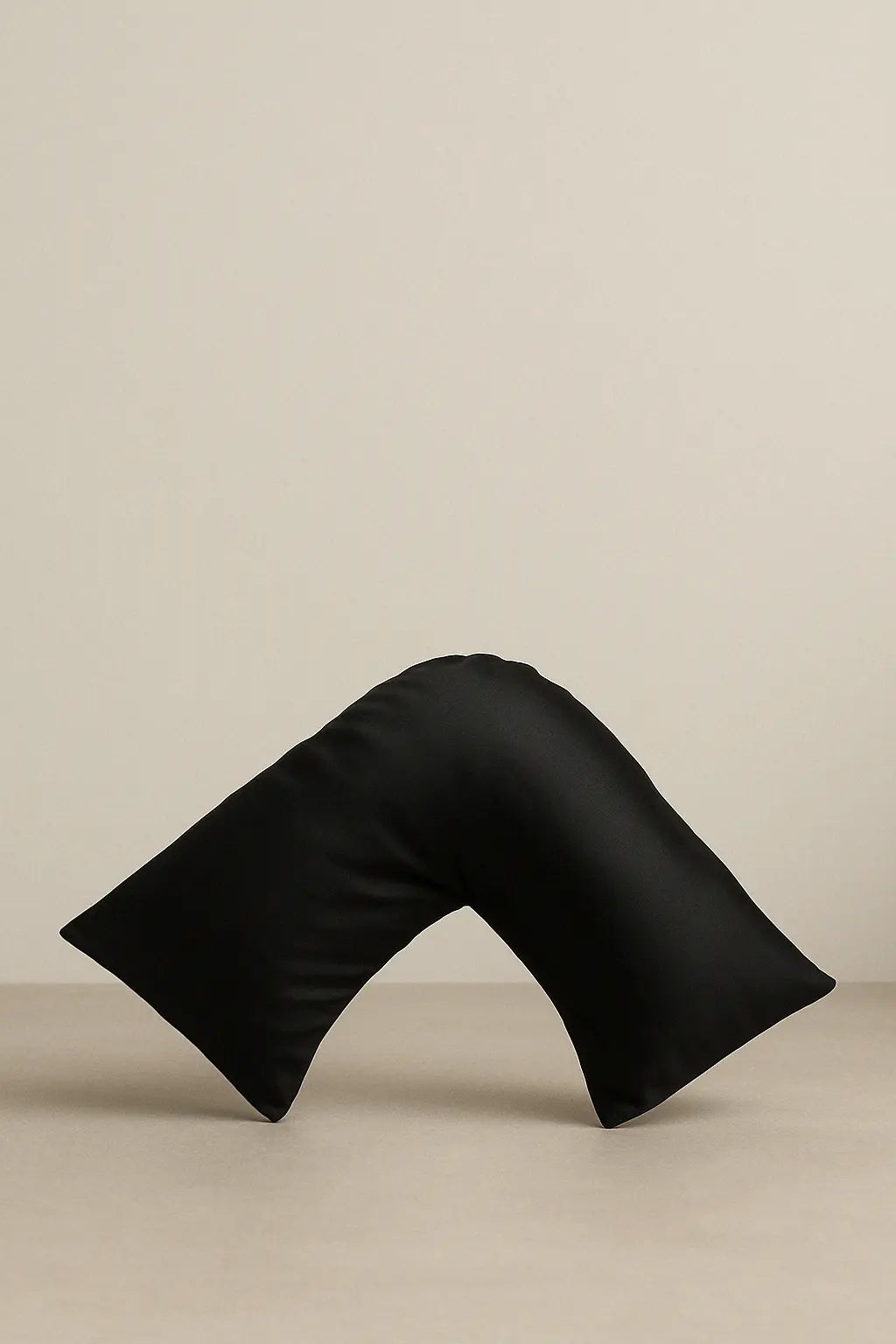 Silk-Filled Boomerang Pillow - Ergonomic Luxury Sleep Pillow TARHUS silk filled boomerang pillow