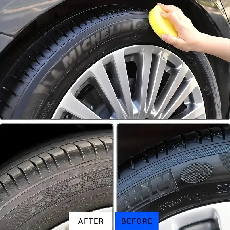 150g Plastic & Rubber Repair Paste – Interior Trim Restorer & Tire Shine Wax for Cars | Scratch Repair - TARHUS