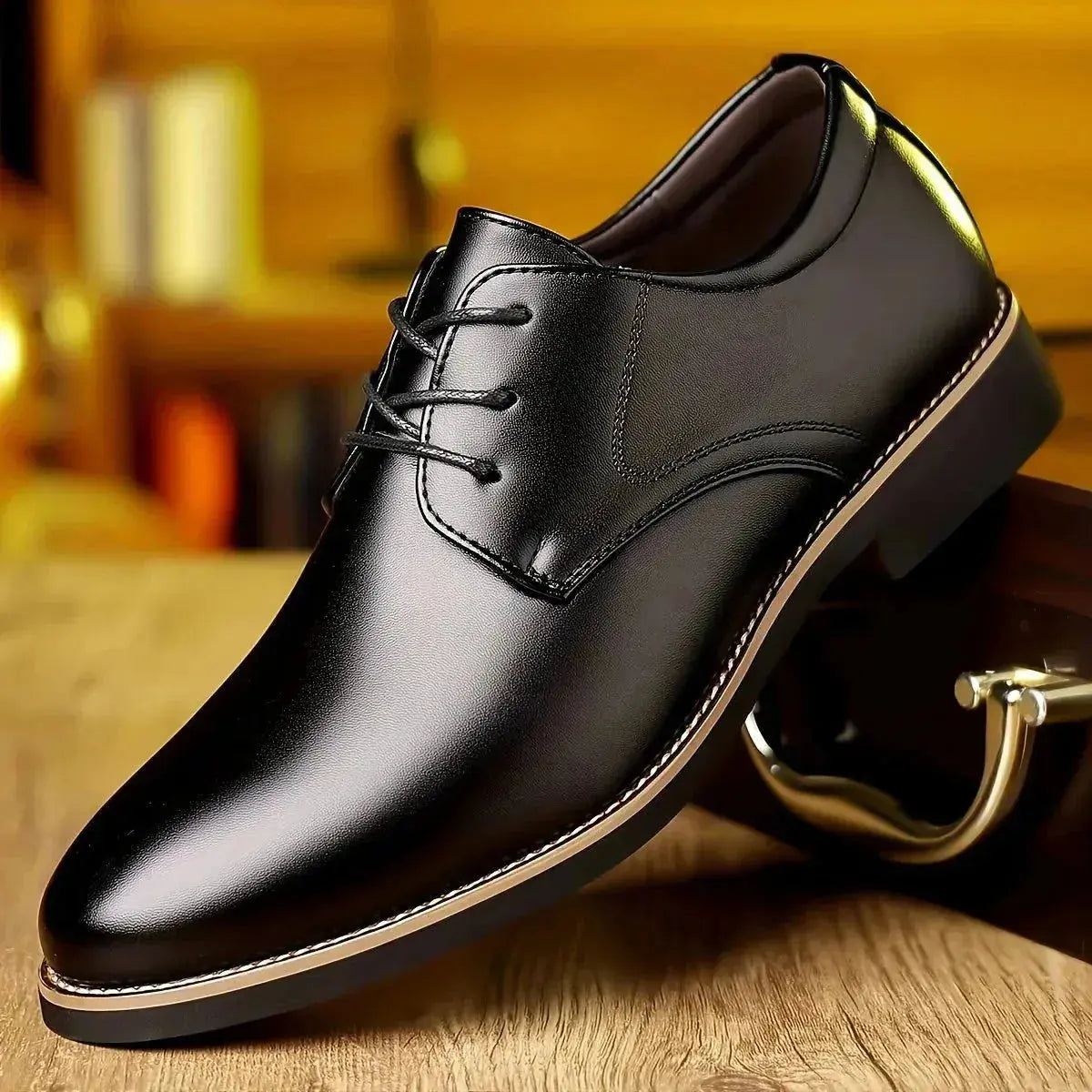 Chris | Classic Brown Dress Shoes Lace-Up Oxford TARHUS Clothing & Accessories