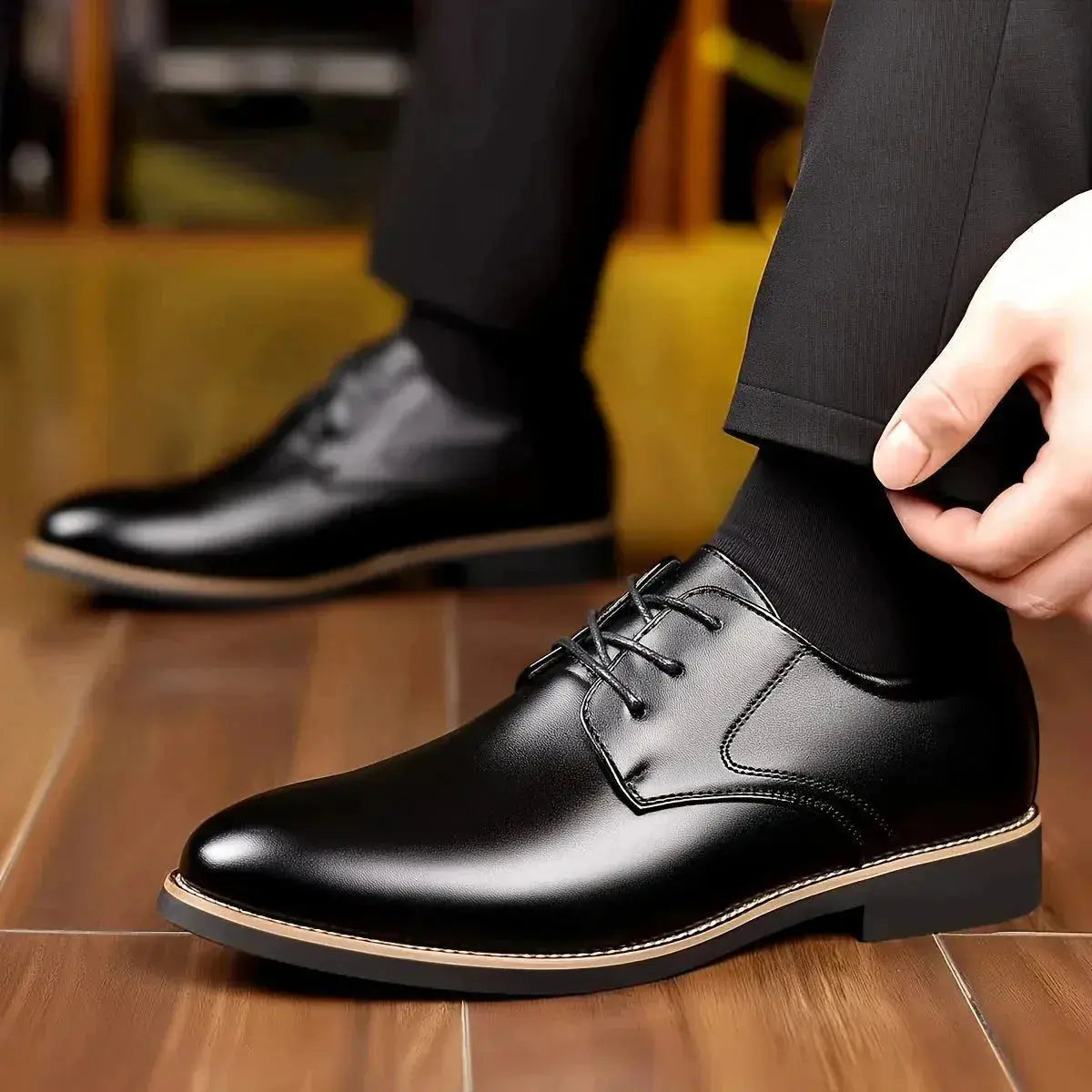 Chris | Classic Brown Dress Shoes Lace-Up Oxford TARHUS Clothing & Accessories