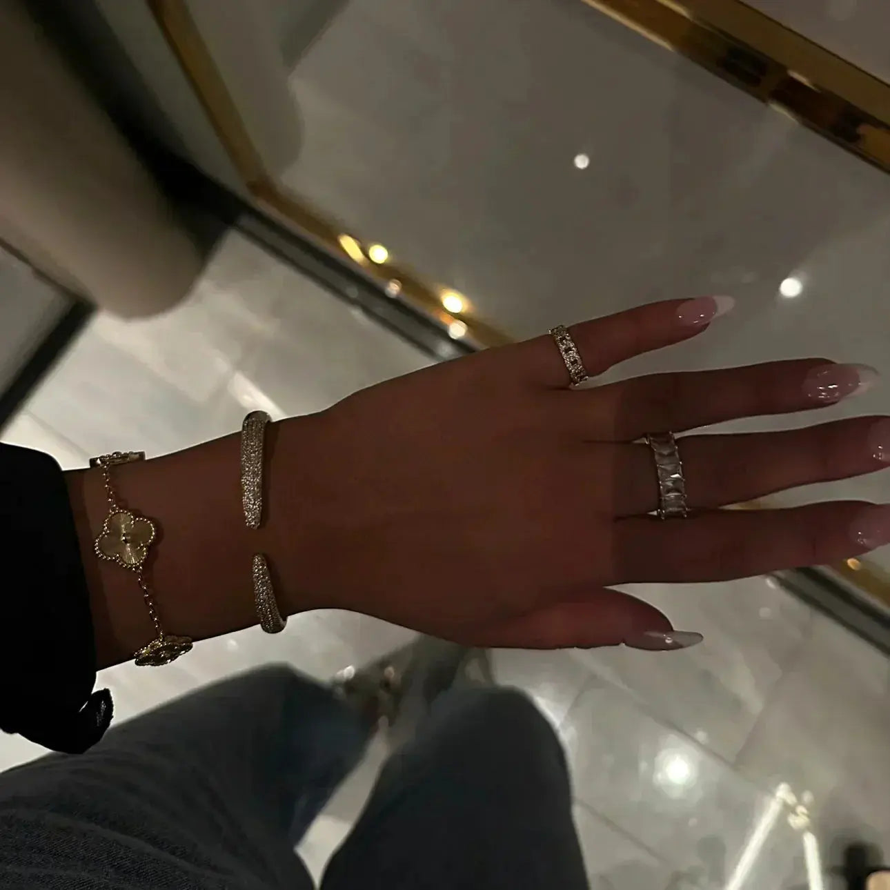 Stella four-leaf clover bracelet 3-IN-1 Set - TARHUS