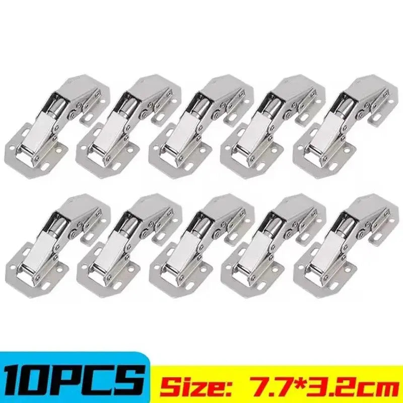 10 PCS Soft Close Cabinet Hinges – Concealed Hydraulic Hinges for Kitchen Cupboards & Furniture Doors - TARHUS