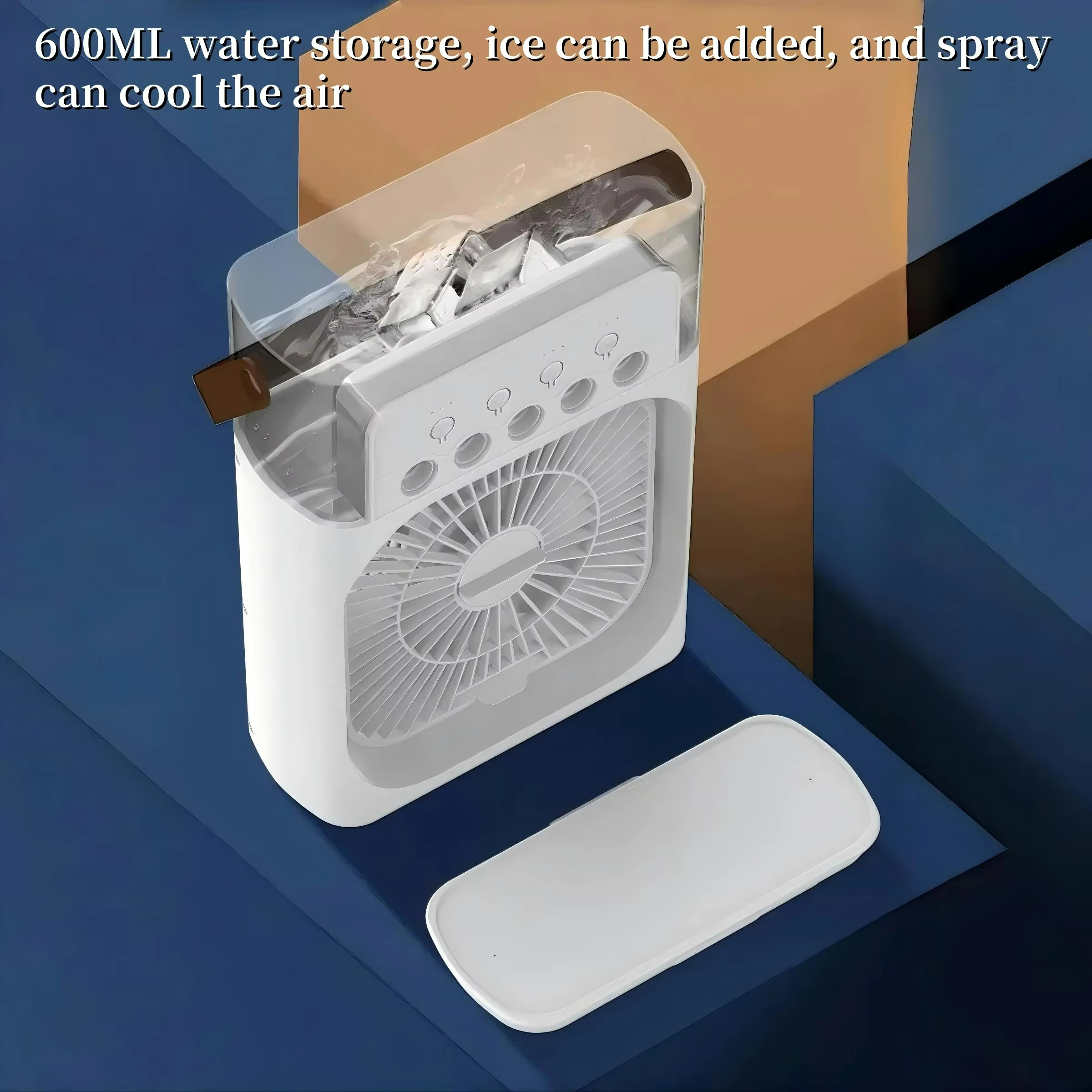 Cooliva | 3-in-1 Mini Air Cooler – Portable Fan, Humidifier & LED Night Light TARHUS Air cooler