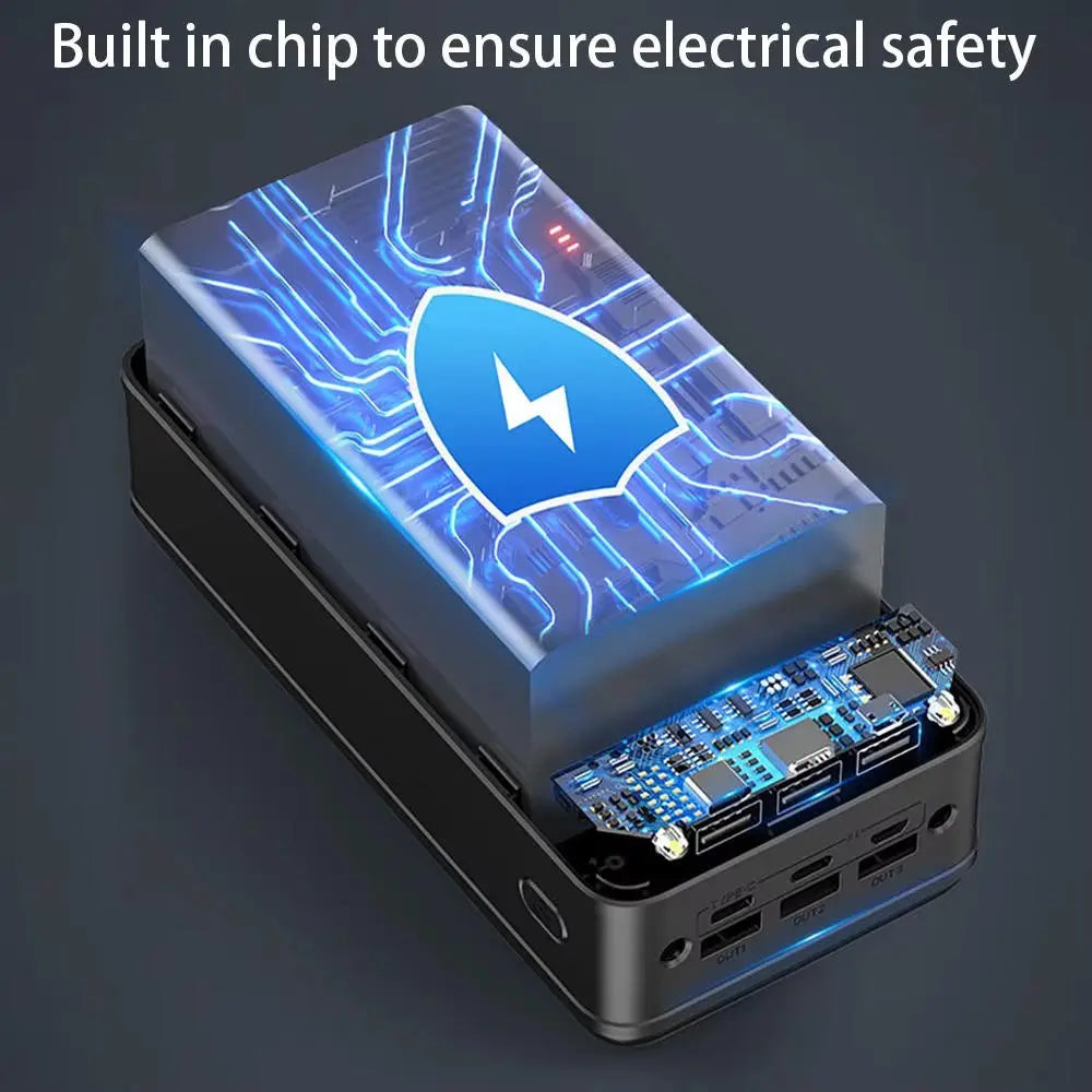 100,000mAh Power Bank – Ultra High-Capacity Portable Charger with Super Fast Charging for Phones, Tablets & Laptops - TARHUS