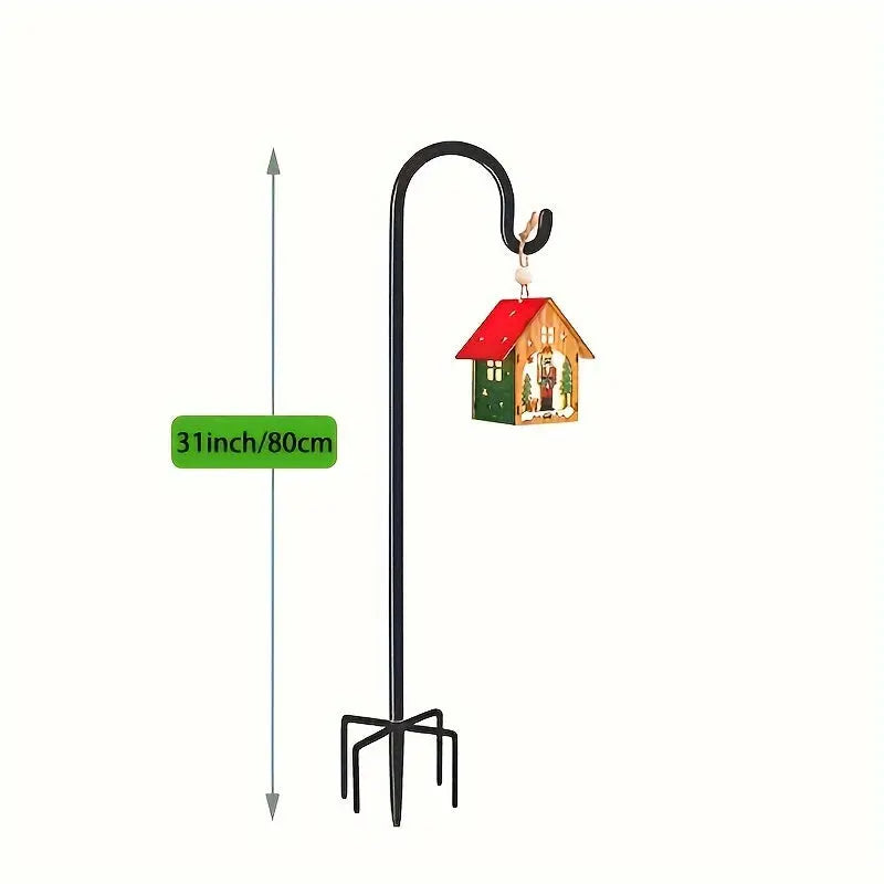 Heavy-Duty Shepherd Hook – Rust-Resistant Metal Hanging Hook for Garden TARHUS Garden