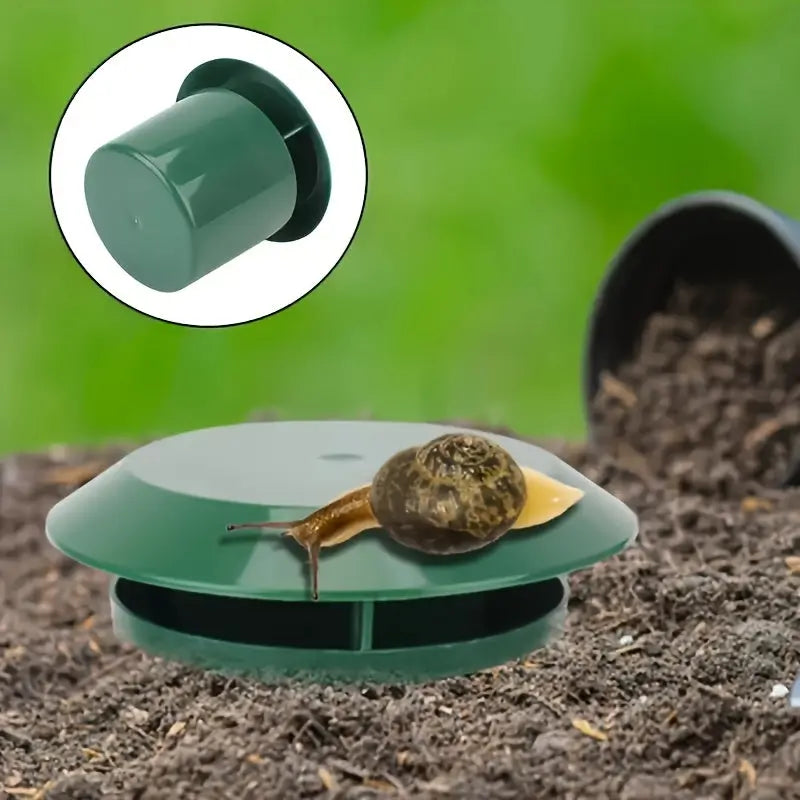 Non-Toxic Slug & Snail Trap for Garden – Reusable Pest Control Cage for Vegetables & Flowers, No Electricity or Chemicals TARHUS Garden