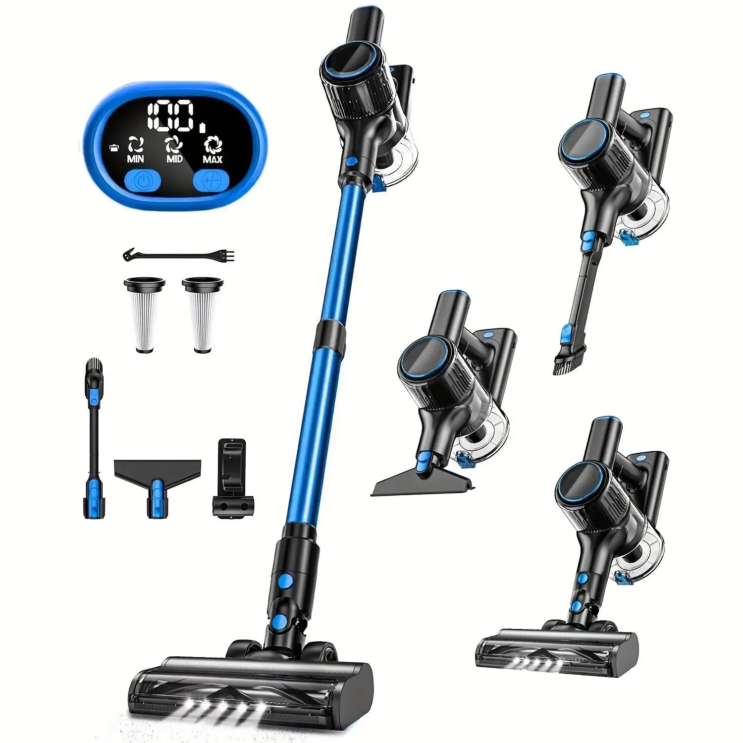 8-in-1 Lightweight Cordless Vacuum Cleaner - TARHUS