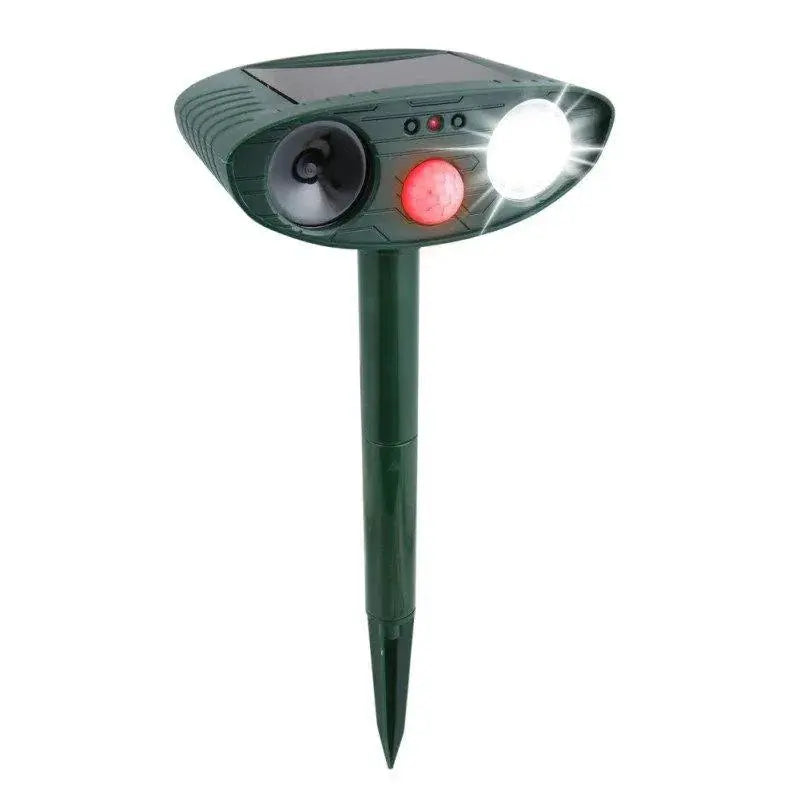 Solar-Powered Ultrasonic Deer Repeller - Effective Deer Deterrent for Gardens & Yards in 48 Hours - TARHUS