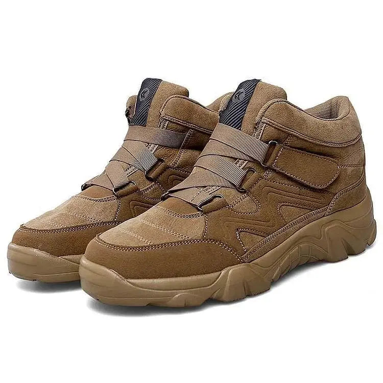 Orthopedic Shoes Men Anti-collision Hiking Ankle Sneakers Suede Outdoor - TARHUS