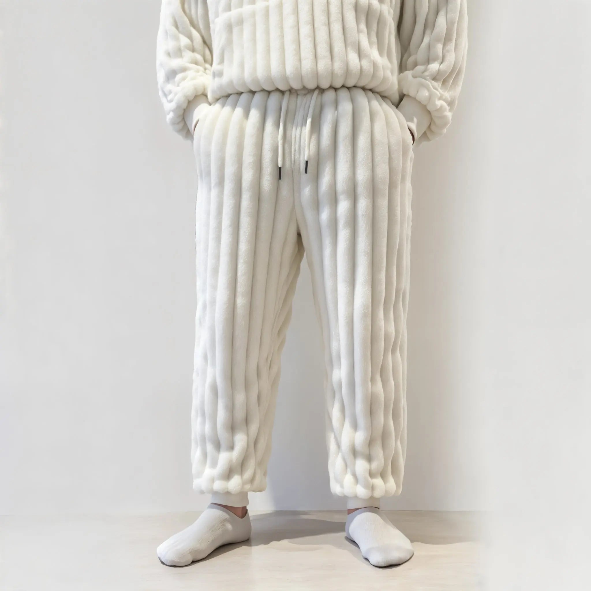 The Fleece Pants – Warm, Soft Lounge Joggers for Men & Women - TARHUS