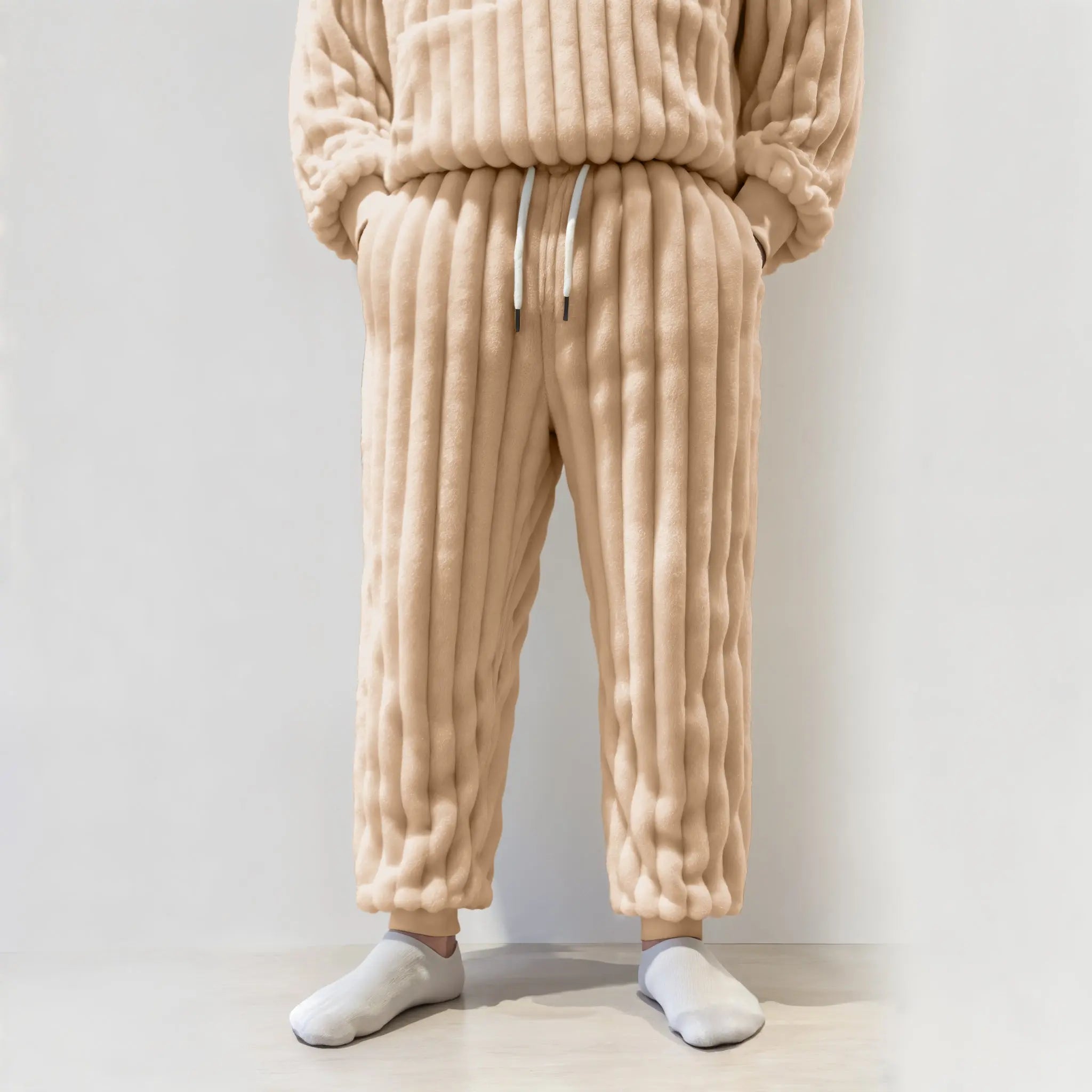 The Fleece Pants – Warm, Soft Lounge Joggers for Men & Women - TARHUS