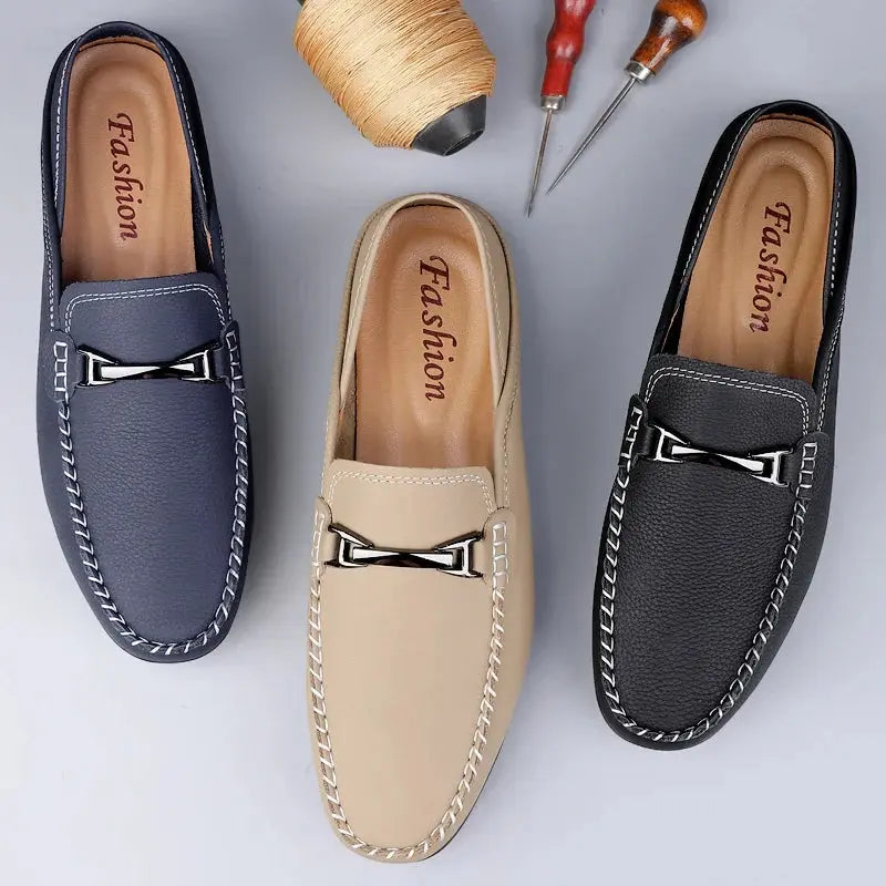 Melver Genuine Leather Loafers - TARHUS