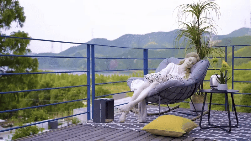 Premium Rocking Chair - Ultimate Comfort for Indoor & Outdoor Living - TARHUS