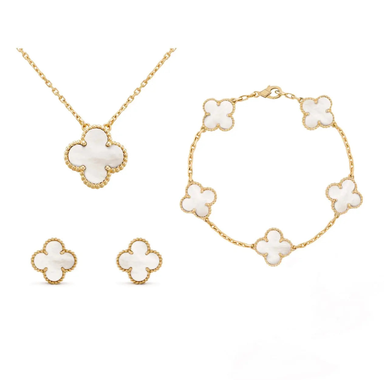 Stella four-leaf clover bracelet 3-IN-1 Set - TARHUS