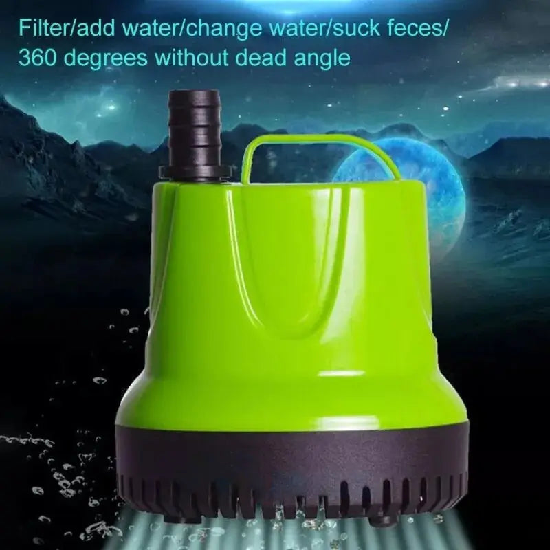Submersible Aquarium Water Pump – Ultra-Quiet Fish Tank Pump with Adjustable Flow for Fresh Water - TARHUS