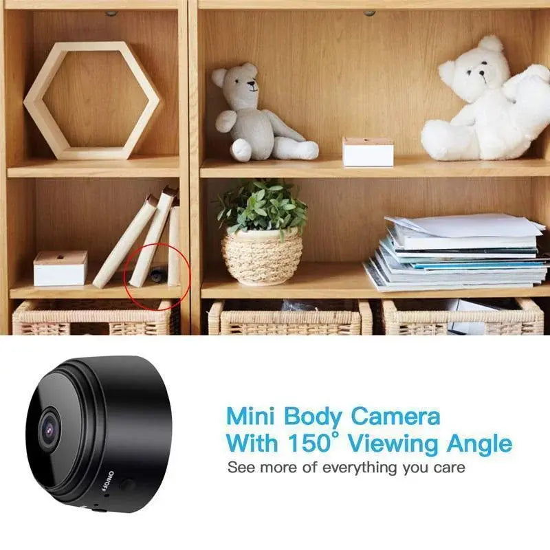 1080p Magnetic WiFi Mini Camera – Wireless Hidden Security Cam - TARHUS