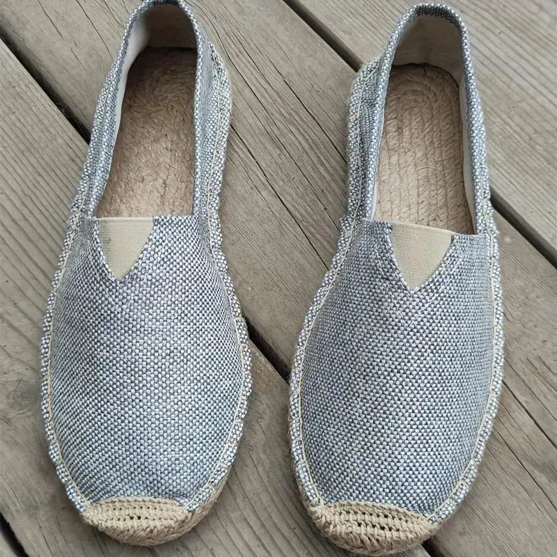Caleb | Men's Canvas Slip-On Espadrilles TARHUS Clothing & Accessories