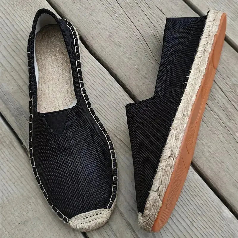 Caleb | Men's Canvas Slip-On Espadrilles TARHUS Clothing & Accessories